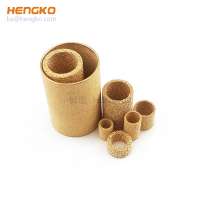 10 micron powder sintered bronze stainless steel filter tube for chemical/pharmaceutical